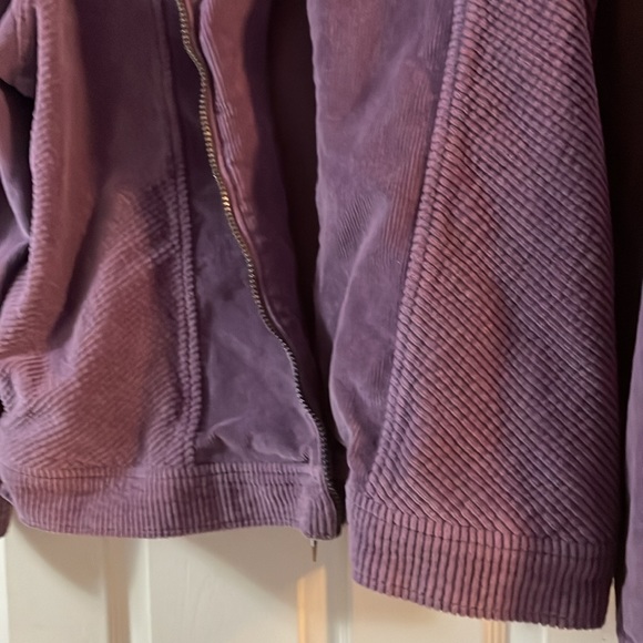 Alfred Dunner petite 16p corduroy zip up jacket - Picture 8 of 10